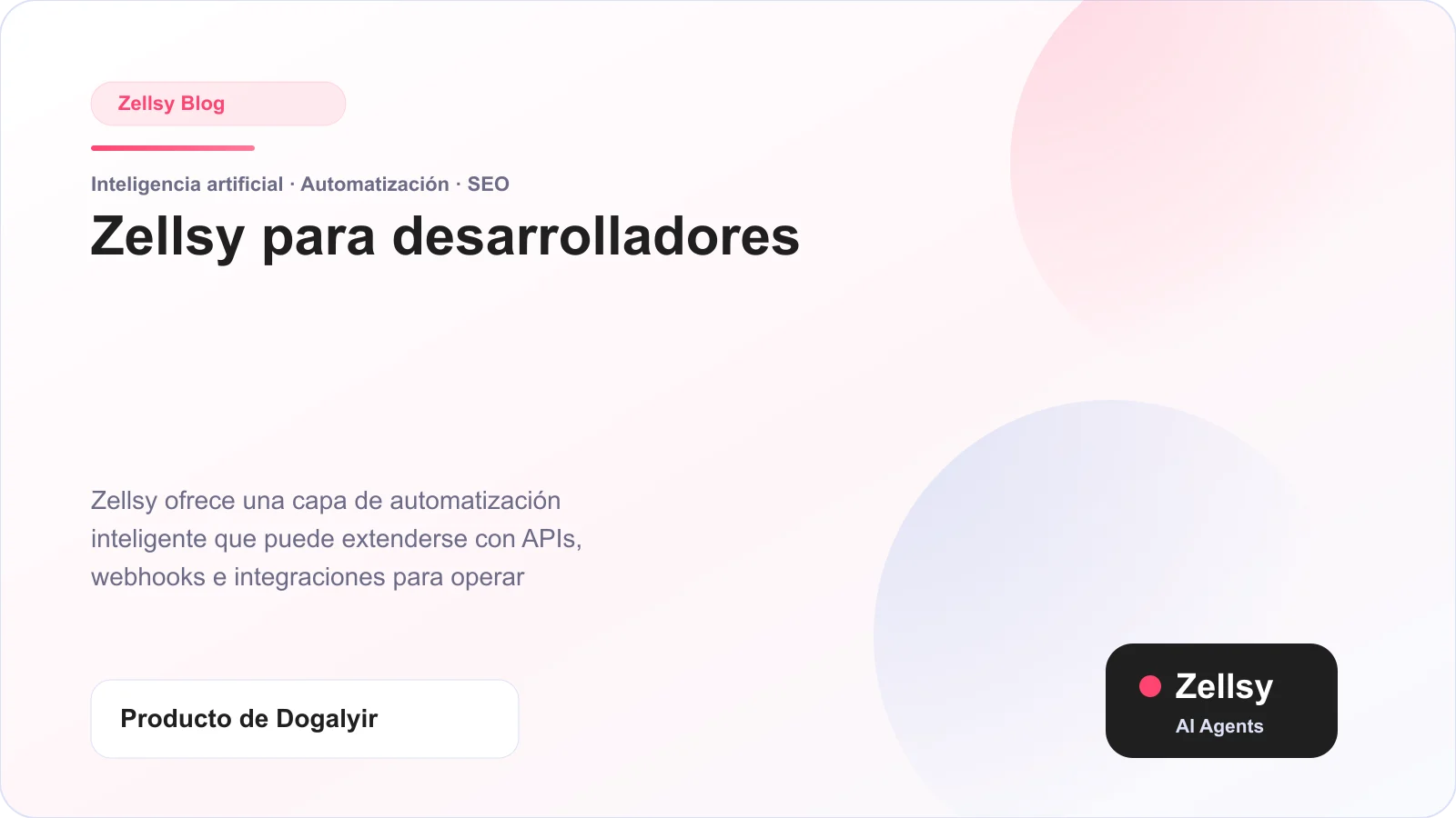 Zellsy para desarrolladores